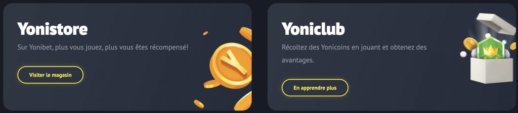 yonibet store